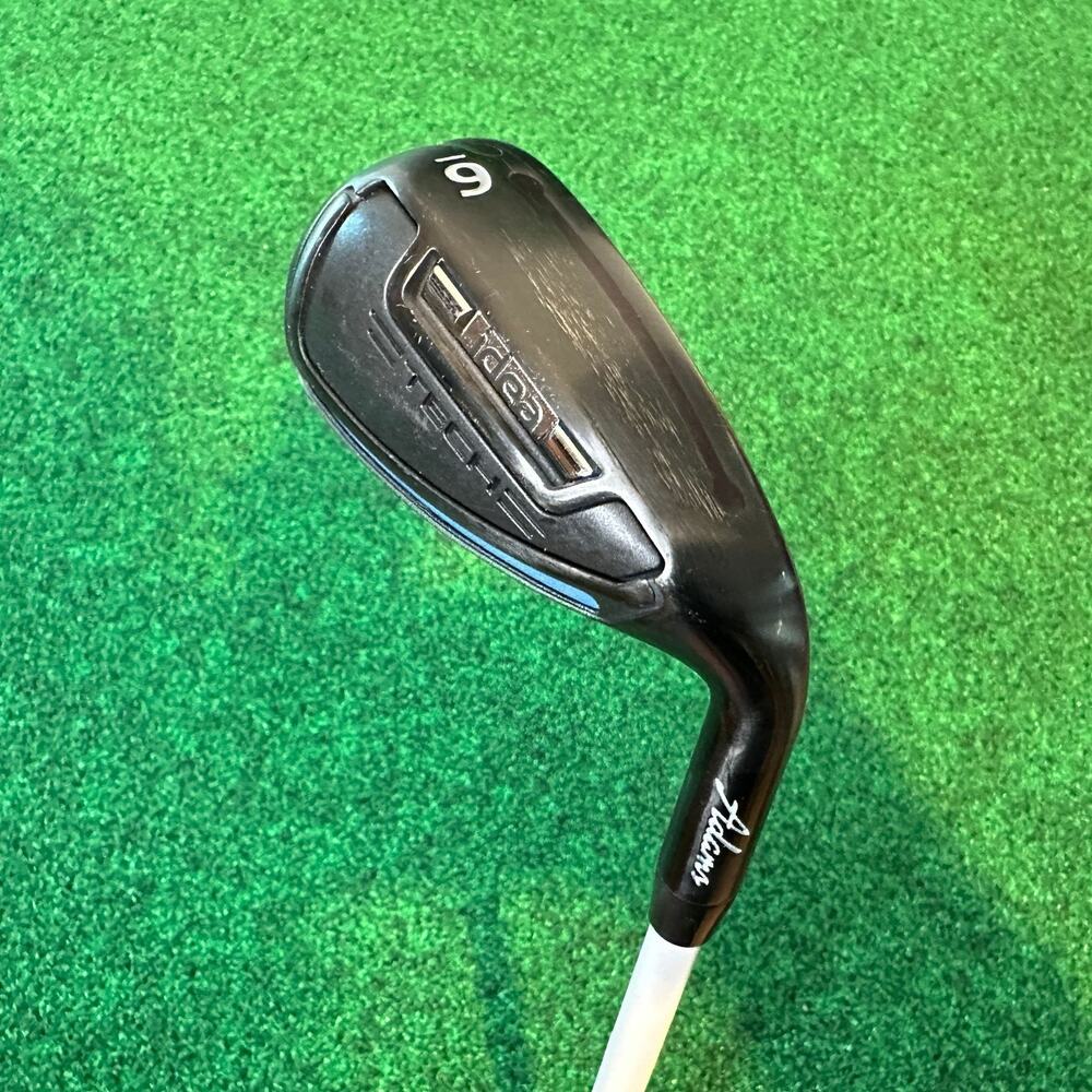 Adams Idea Tech Hybrid 6 iron RH Fubuki Z55 Lite-Flex Shaft HY Good Grip 38.25in